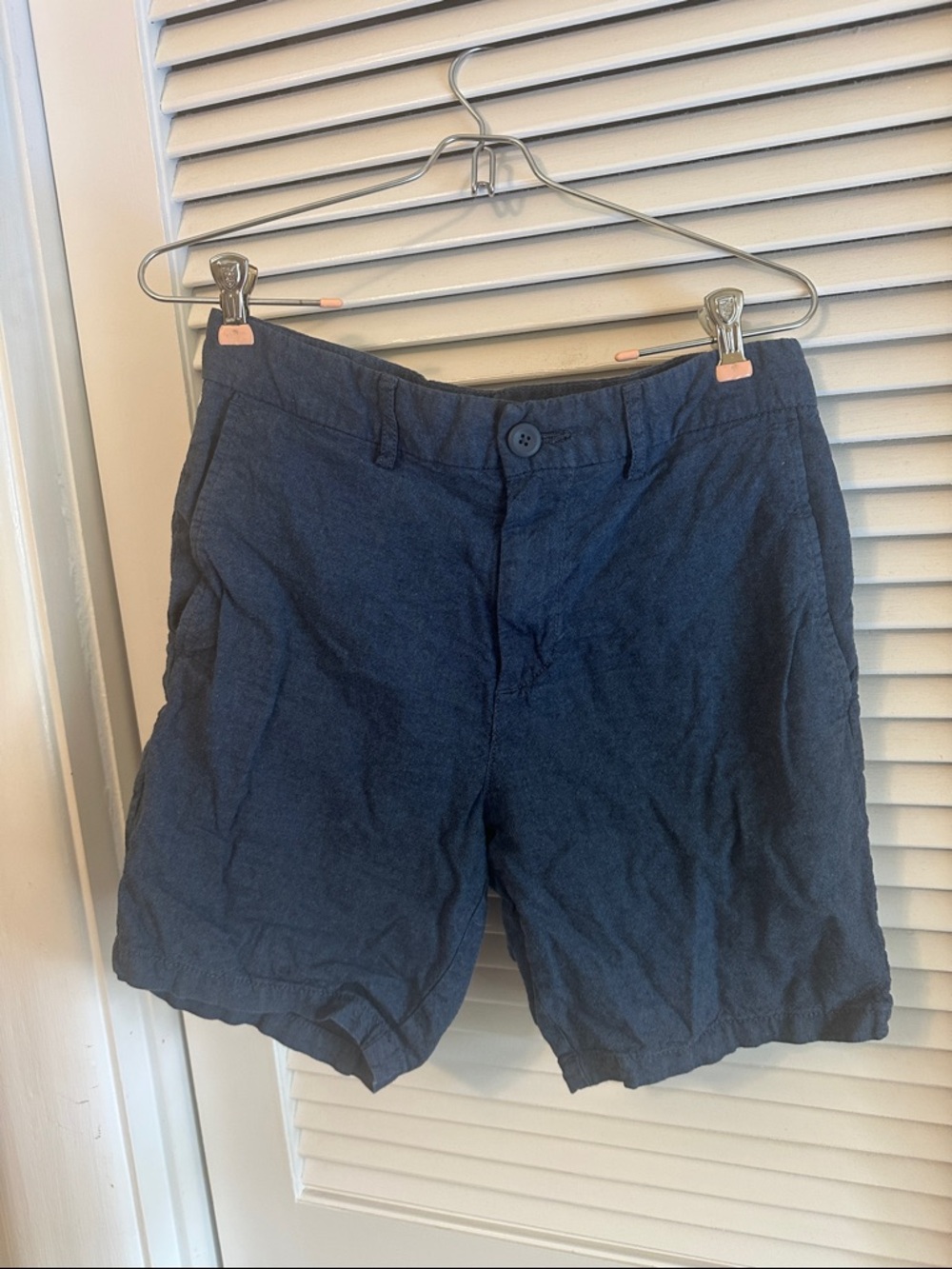 Men's Flat Front Linen Blend Old Navy Casual Shorts